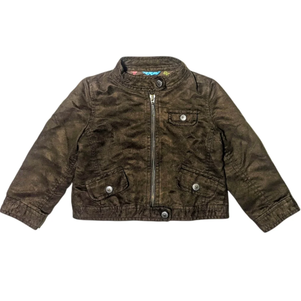GAP Vintage Faux Suede Jacket